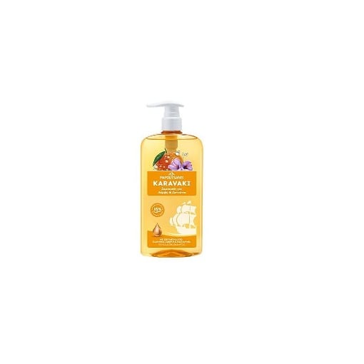 KARAVAKI ΣΑΜΠΟΥΑΝ  PUMP ΛΑΜΨΗ & ΖΩΝΤΑΝΙΑ 600ML