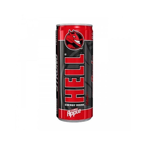 HELL ENERGY DRINK 250ml - (APPLE)