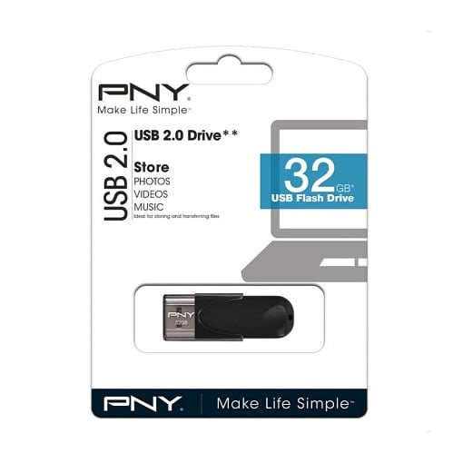 USB 2.0 STICK 32GB PNY FD32GATT4-EF 32GB