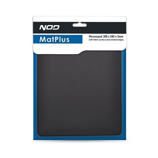 ΥΦΑΣΜΑΤΙΝΟ MOUSEPAD 200x240x3mm ΜΕ ΡΑΦΗ NOD MATPLUS