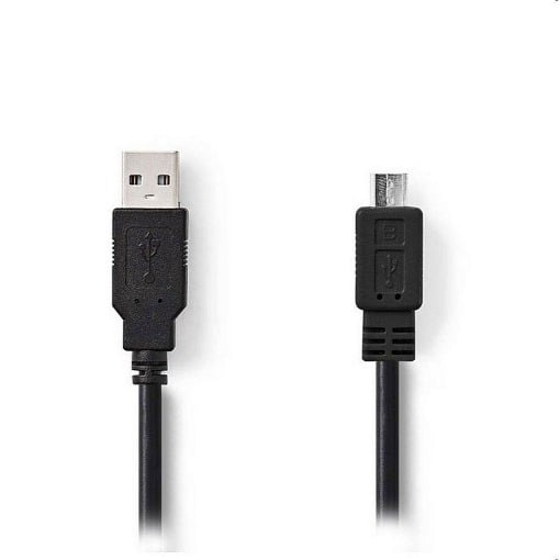 ΚΑΛΩΔΙΟ USB HIGH-SPEED A - MICRO B USB 1m NEDIS CCGT60500BK10