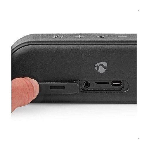 ΦΟΡΗΤΟ TWS ΗΧΕΙΟ BLUETOOTH ΜΕ RGB ΦΩΤΙΣΜΟ 16W NEDIS SPBT3600BK
