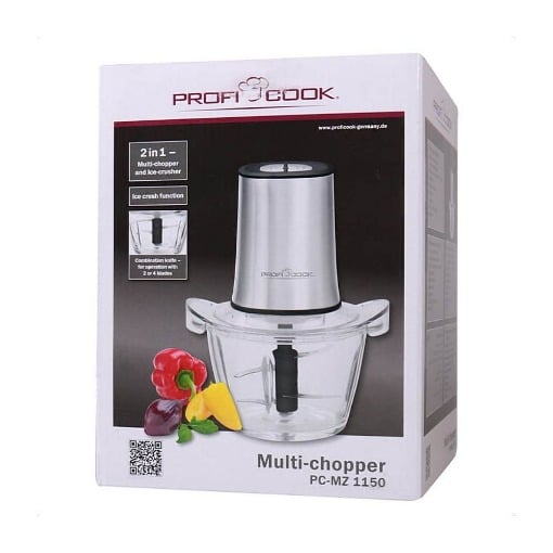 MULTI MIXER 400W 2 ΣΕ 1 ΜΕ ΓΥΑΛΙΝΟ ΔΟΧΕΙΟ PC-MZ 1150