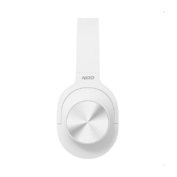 BLUETOOTH OVER-EAR ΑΚΟΥΣΤΙΚΑ ΜΑΥΡΑ ΜΕ ΜΙΚΡΟΦΩΝΟ ΛΕΥΚΑ NOD PLAYLIST WHITE