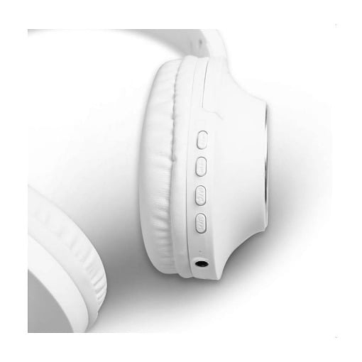 BLUETOOTH OVER-EAR ΑΚΟΥΣΤΙΚΑ ΜΑΥΡΑ ΜΕ ΜΙΚΡΟΦΩΝΟ ΛΕΥΚΑ NOD PLAYLIST WHITE