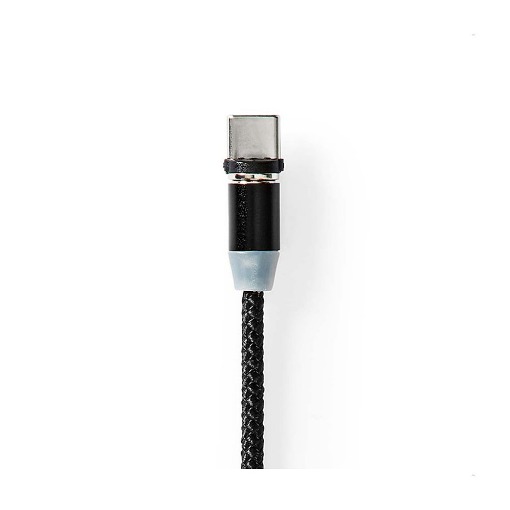 ΚΑΛΩΔΙΟ USB HIGH-SPEED A - MICRO B USB/ USB-C 2m ΜΕ ΜΑΓΝΗΤΙΚΟ ΑΚΡΟ  NEDIS CCGB60630BK20