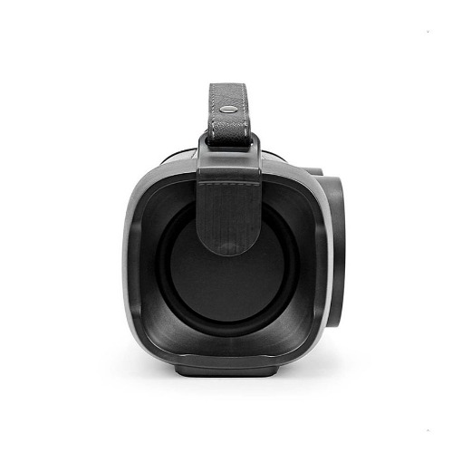 ΦΟΡΗΤΟ TWS ΗΧΕΙΟ BLUETOOTH 24W ΜΕ ΔΕΡΜΑΤΙΝΗ ΛΑΒΗ ΜΕΤΑΦΟΡΑΣ NEDIS SPBB306BK