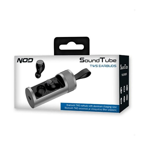  BLUETOOTH TWS ΑΚΟΥΣΤΙΚΑ ΜΕ ΘΗΚΗ ΦΟΡΤΙΣΗΣ NOD SOUNDTUBE