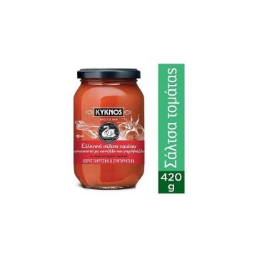 ΚΥΚΝΟΣ ΣΑΛΤΣΑ ΤΟΜΑΤΑΣ  420g - (ΚΑΝΕΛΑ & ΓΑΡΥΦΑΛΛΟ)