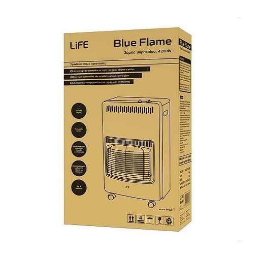 ΣΟΜΠΑ ΥΓΡΑΕΡΙΟΥ 4200W LIFE BLUE FLAME