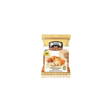 Tottis Fine Bakery Μίνι Κρουασάν με Γέμιση Κρέμα Μιλφέιγ 300gr -0,30€