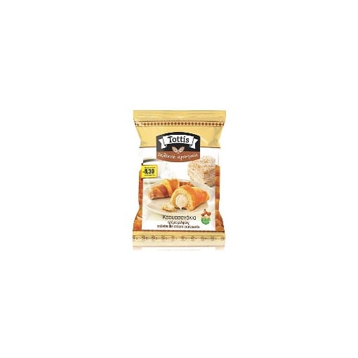 Tottis Fine Bakery Μίνι Κρουασάν με Γέμιση Κρέμα Μιλφέιγ 300gr -0,30€