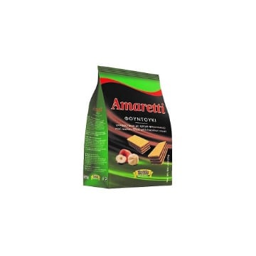 BINGO AMARETTI ΓΚΟΦΡΕΤΑΚΙΑ 125gr. - (ΚΡΕΜΑ ΦΟΥΝΤΟΥΚΙΟΥ) (ΣΑΚΟΥΛΑ)