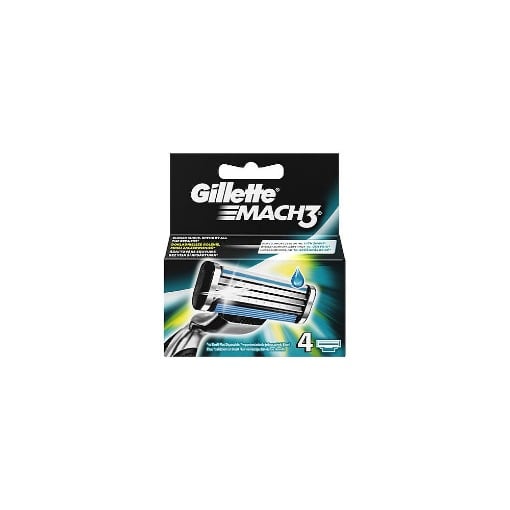 GILLETTE ΞΥΡΑΦΑΚΙΑ MACH 3 4τεμ. - (ΑΝΤΑΛΛΑΚΤΙΚΑ)