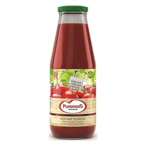 PUMMARO PASSATA 680gr. - (ΣΠΙΤΙΚΗ ΑΠΟ ΤΡΙΦΤΗ  ΤΟΜΑΤΑ)