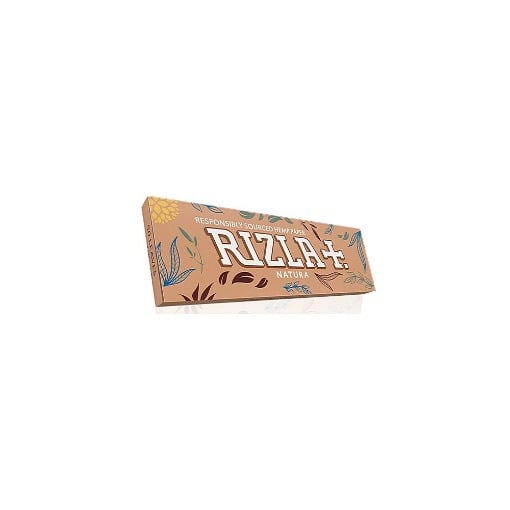 RIZLA Χαρτάκι Στριφτού Τσιγάρου Natura 50φυλ. x 1τμχ
