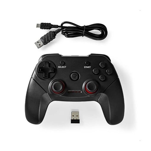 ΑΣΥΡΜΑΤΟ GAMEPAD ΜΕ 11 ΠΛΗΚΤΡΑ NEDIS GGPDW110BK
