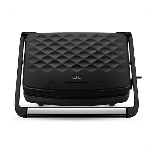 ΤΟΣΤΙΕΡΑ ΜΕ ΑΝΤΙΚΟΛΛΗΤΙΚΕΣ GRILL ΠΛΑΚΕΣ 750W LIFE DIAMOND