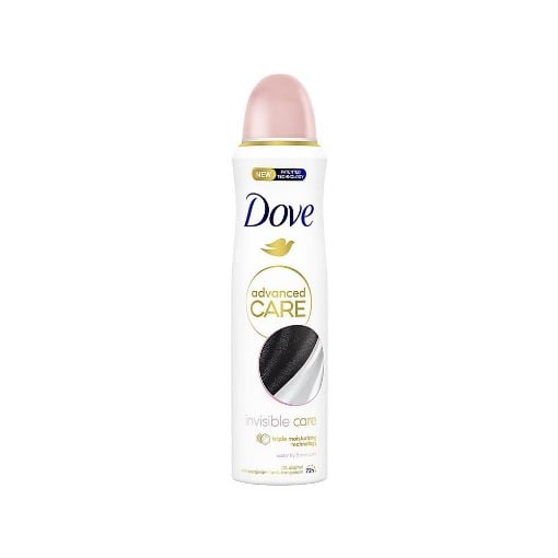 DOVE ΑΠΟΣΜΗΤΙΚΟ SPRAY ADVANCED CARE 150ml (INVISIBLE CARΕ)