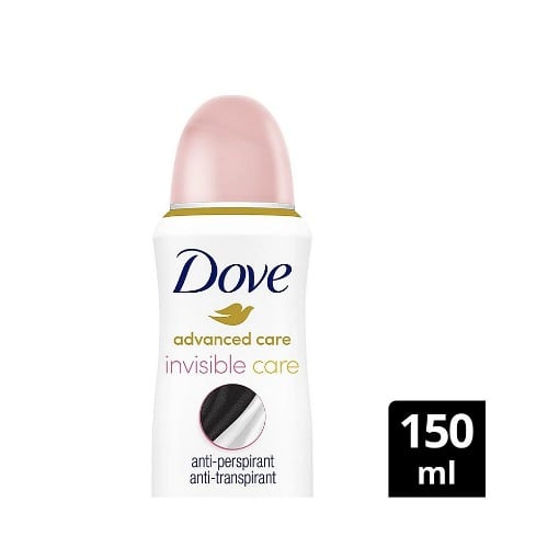 DOVE ΑΠΟΣΜΗΤΙΚΟ SPRAY ADVANCED CARE 150ml (INVISIBLE CARΕ)
