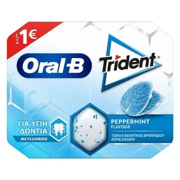 TRIDENT ORAL B ΜΕΝΤΑ 17gr
