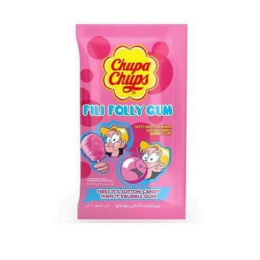 Chupa Chups Tutti Frutti Flavour Fili Folly Gum 11g