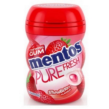MENTOS PURE FRESH NANO BOTTLE STRAWBERRY 18g