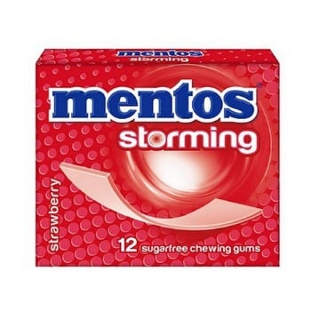 MENTOS STORMING STRAWBERRY 33g
