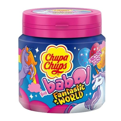 BIG BABOL FANTASTIC WORLD UNICORN EGGS ΦΡΑΟΥΛΑ, ΜΠΑΝΑΝΑ ΚΑΙ BLUEBERRY 90g