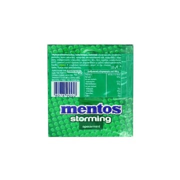 MENTOS STORMING SPEARMINT 33gr