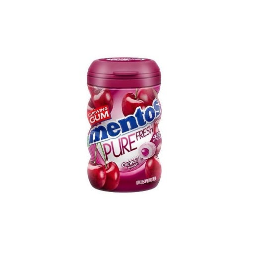 MENTOS PURE FRESH CURVY CHERRY (45τμχ) 87g