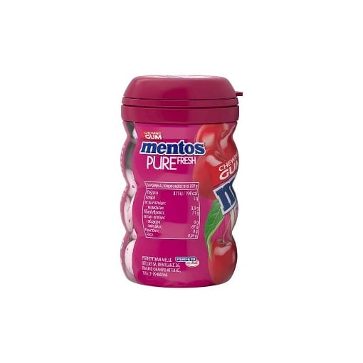 MENTOS PURE FRESH CURVY CHERRY (45τμχ) 87g