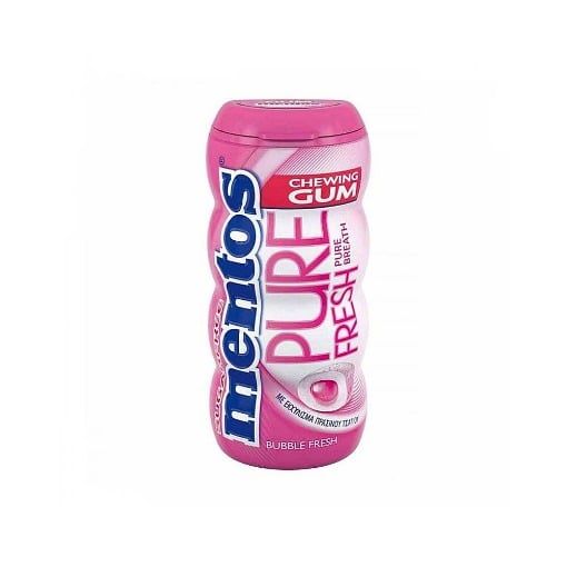 MENTOS PURE FRESH POCKET BOTTLE BUBBLE FRESH 28g