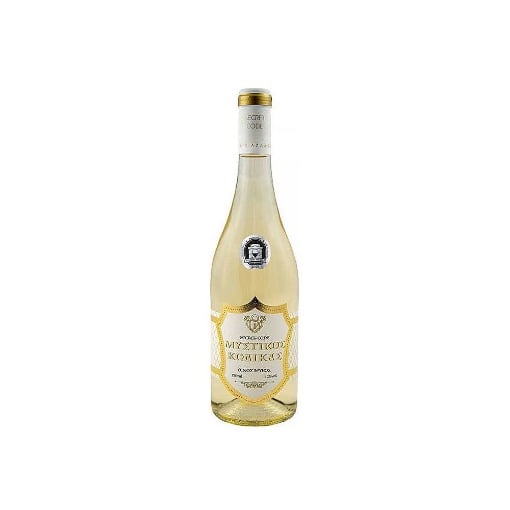 ΟΙΝΟΣ ΛΕΥΚΟΣ ΜΥΣΤΙΚΟΣ ΚΩΔΙΚΑΣ 750ml (ΞΙΝΟΜΑΥΡΟ, ΜΟΣΧΑΤΟ)