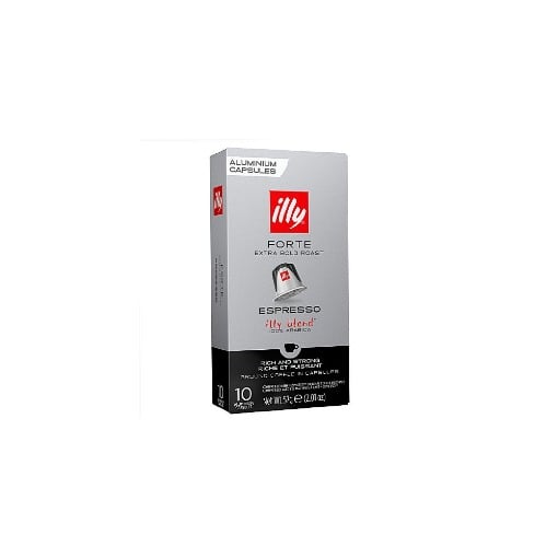 ILLY ESPESSO CAPS FORTE 10τεμ. (ΜΑΥΡΟ)
