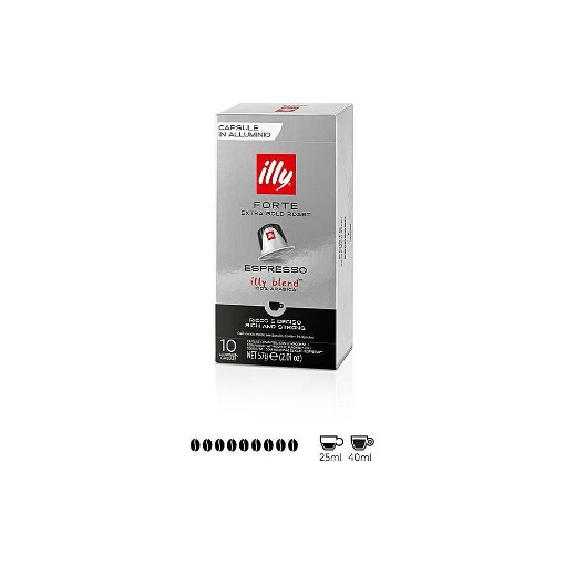 ILLY CAPS ESPRESSO (10τεμ.) - (FORTE) (ΜΑΥΡΟ)