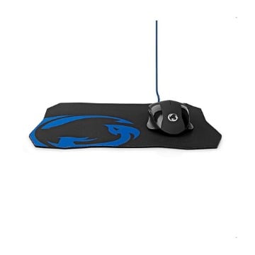 GAMING ΣΕΤ ΜΕ ΕΝΣΥΡΜΑΤΟ ΠΟΝΤΙΚΙ ΚΑΙ MOUSEPAD NEDIS GMMP110BK