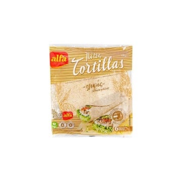 ALFA TORTILLAS ΟΛΙΚΗΣ 25CM 370ΓΡ
