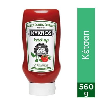 ΚΥΚΝΟΣ ΚΕΤΣΑΠ TOP DOWN 560gr - (ΠΛΑΣΤΙΚΗ ΦΙΑΛΗ)