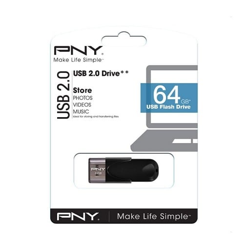 USB 2.0 STICK 64GB PNY FD64GATT4-EF 64GB