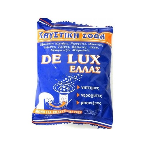 DE LUX ΑΠΟΦΡΑΚΤΙΚΟ ΣΩΛΗΝΑ 900gr. - (ΣΟΔΑ ΚΑΥΣΤΙΚΗ)