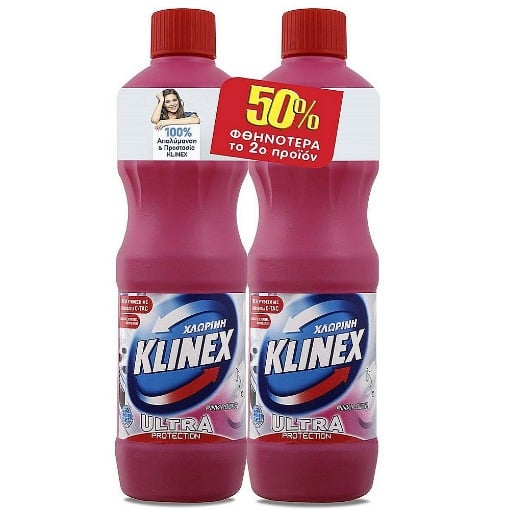 KLINEX ΠΑΧΥΡΕΥΣΤΗ 2x1250ml (το 2ο -50%) (PINK)