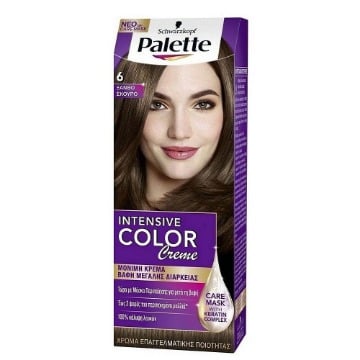 PALETTE SEMI-SET (6) (ΞΑΝΘΟ ΣΚΟΥΡΟ)