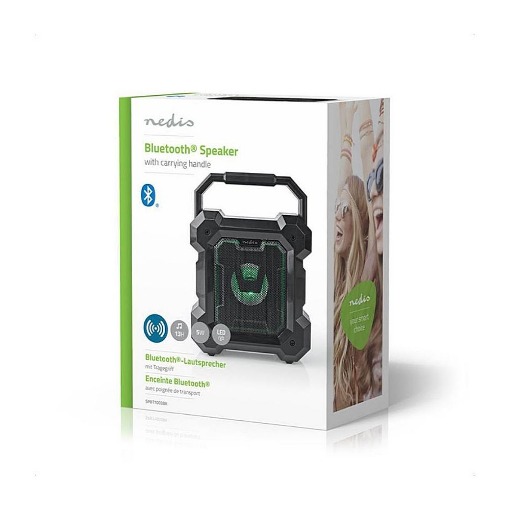 ΦΟΡΗΤΟ BLUETOOTH ΕΠΙΤΡΑΠΕΖΙΟ ΗΧΕΙΟ 5W NEDIS SPBT1003BK