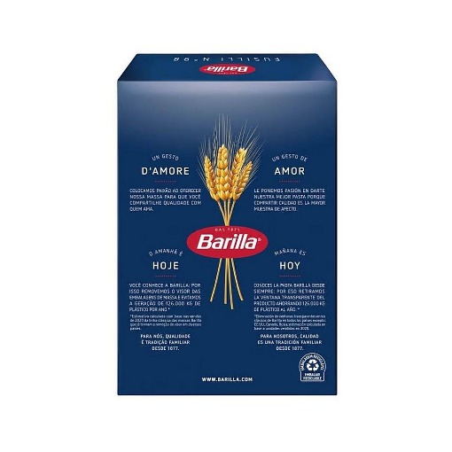 BARILLA 500gr. - (FUSILLI No 98)