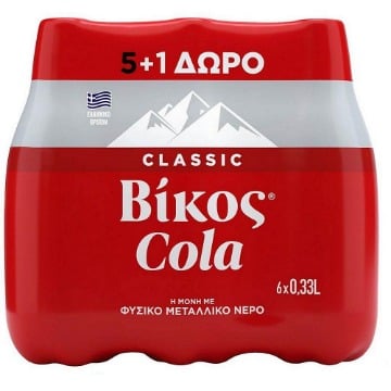 ΒΙΚΟΣ COLA 330ml (5+1 ΔΩΡΟ)