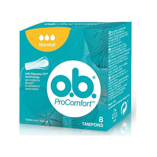 O.B. TAMPONS NORMAL (8ΤΜΧ)