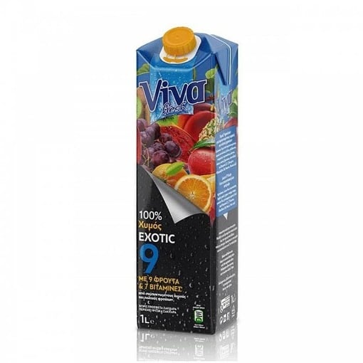 VIVA 1lit - (EXOTIC / ΦΥΣΙΚΟΣ ΧΥΜΟΣ)