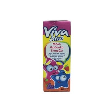 VIVA STAR 250ml - (ΜΗΛΟ/ΣΤΑΦΥΛΙ/ΦΡΑΟΥΛΑ)
