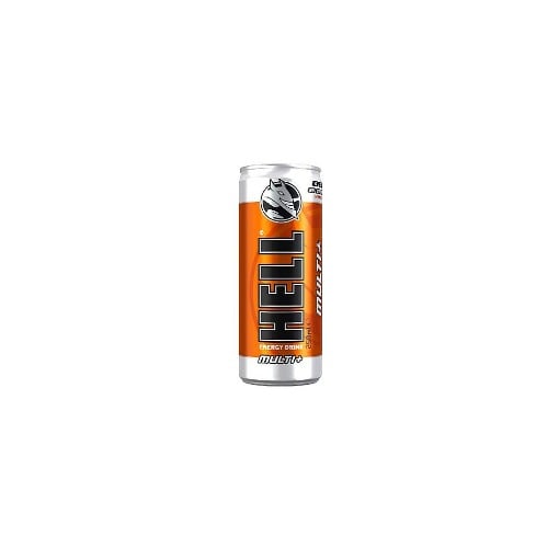 HELL ENERGY DRINK 250ml - (MULTI ACE)